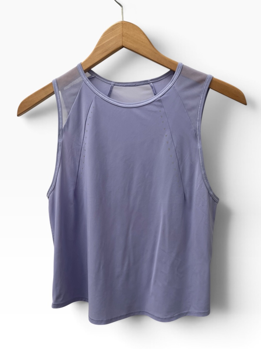 lululemon athletica Lavender Crewneck Performance Tank | S
